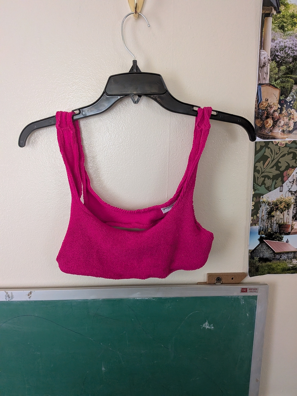 Youswim High Stretch Size II Fuchsia Knit Bikini